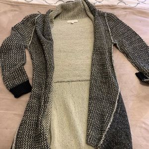 Long Crocheted Cardigan
